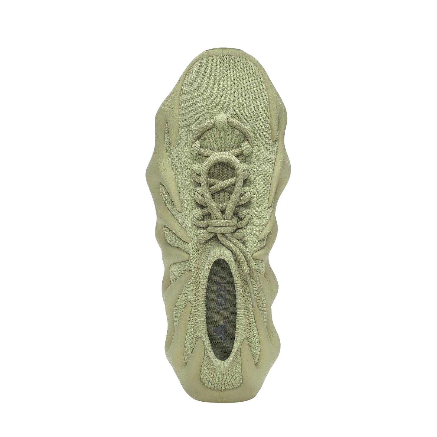 Tan - Side - Yeezy Childrens-Kids 450 Mesh Trainers