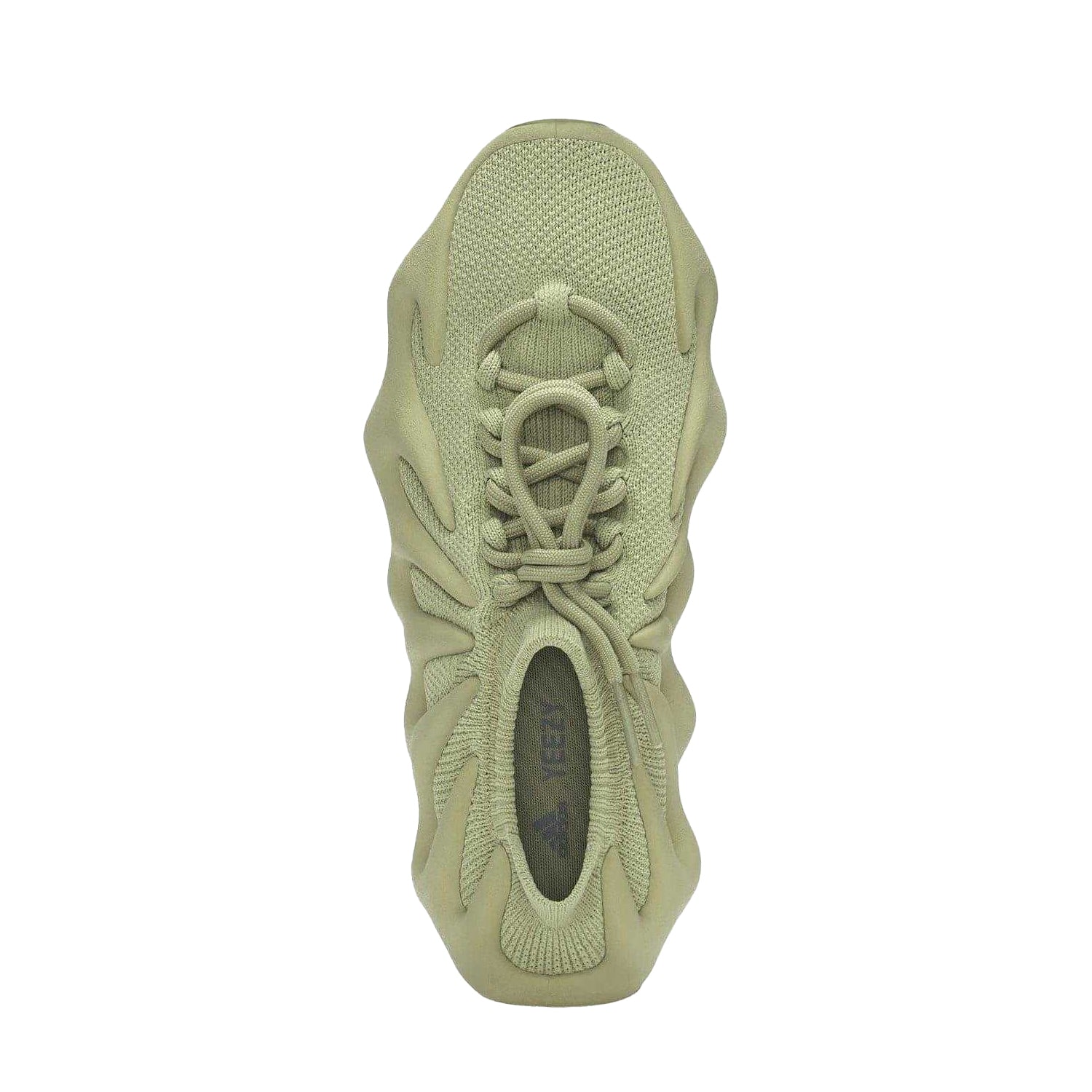 Tan - Side - Yeezy Childrens-Kids 450 Mesh Trainers