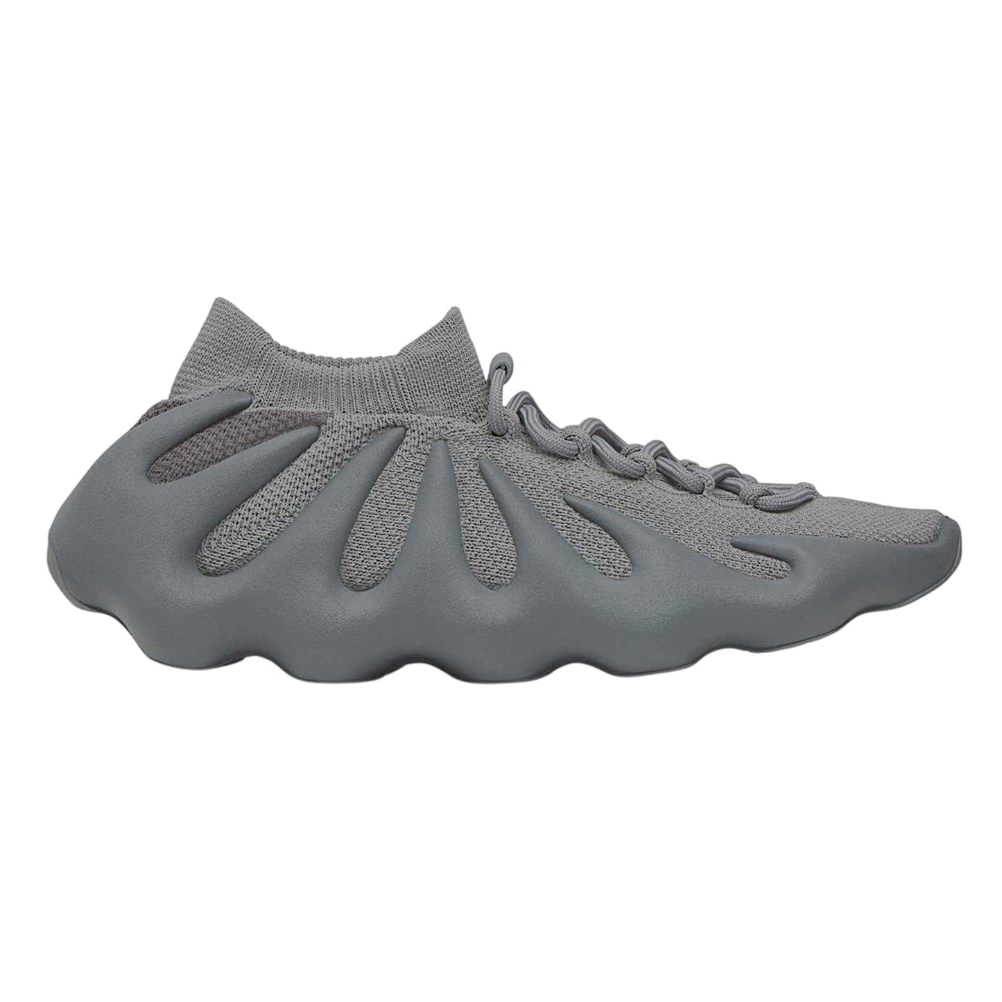 Stone-Marine - Front - Yeezy Childrens-Kids 450 Mesh Trainers