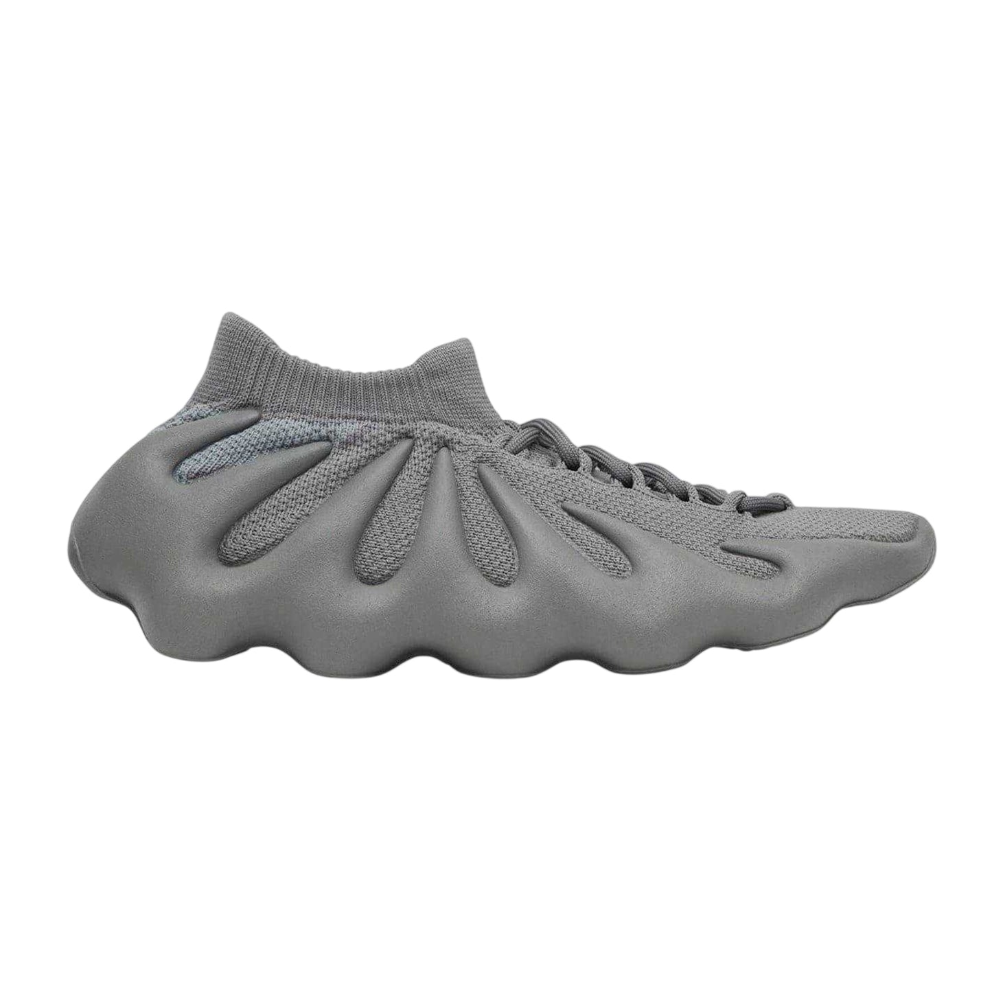 Grey - Front - Yeezy Childrens-Kids 450 Mesh Trainers