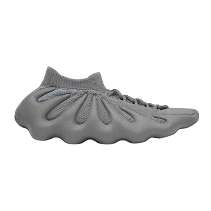Grey - Front - Yeezy Childrens-Kids 450 Mesh Trainers