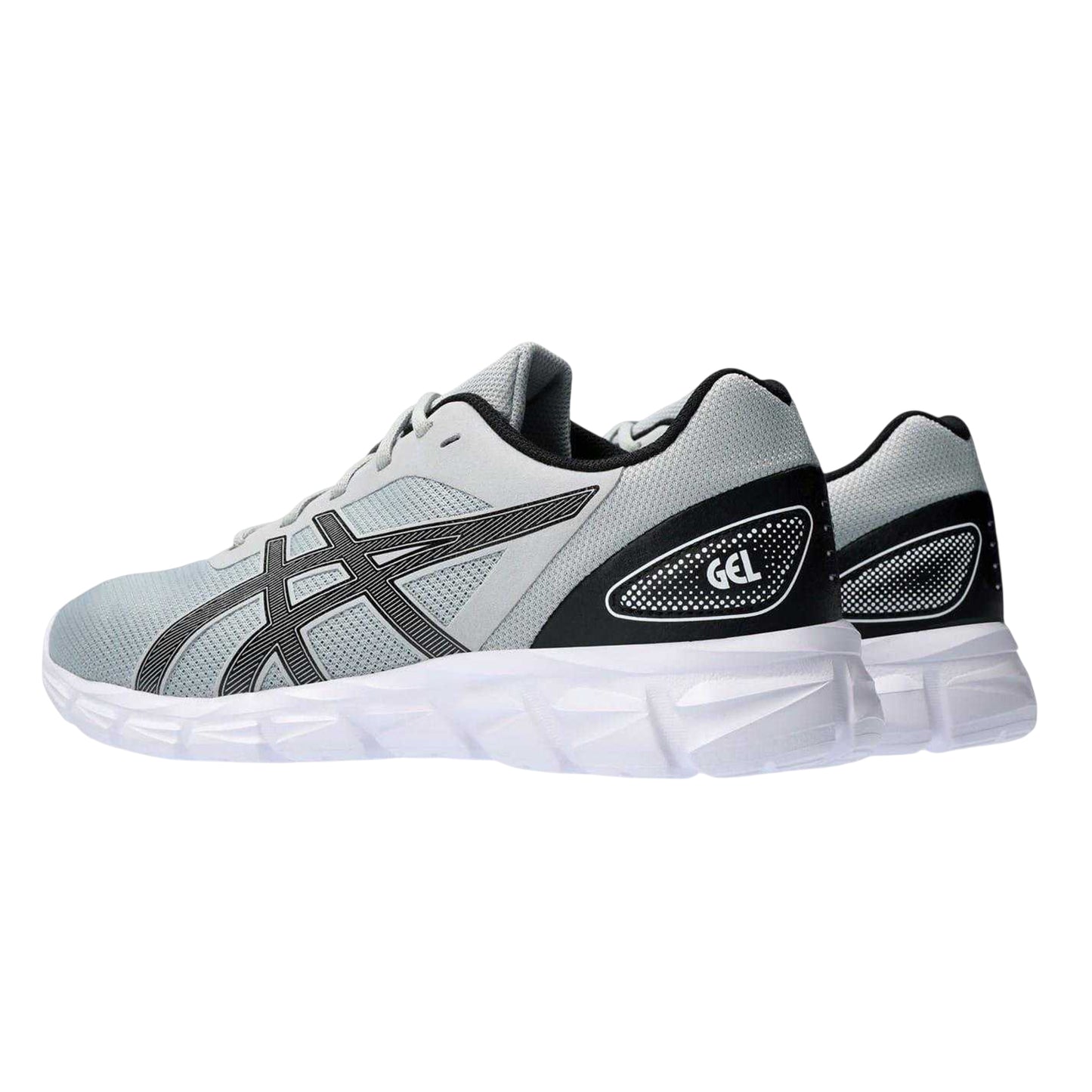 Grey-Black - Back - Asics Mens Gel Quantum Lyte II Trainers