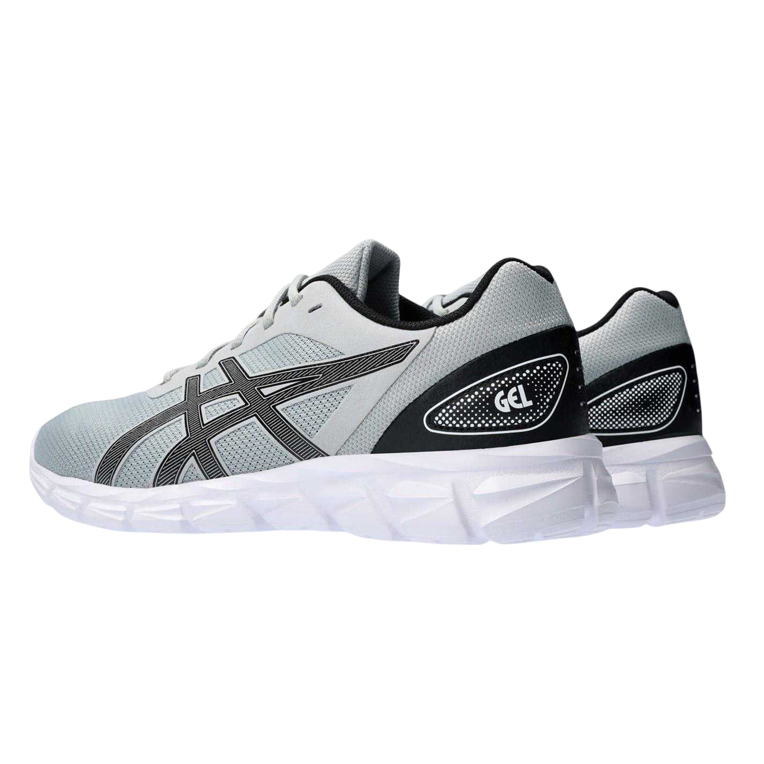 Grey-Black - Back - Asics Mens Gel Quantum Lyte II Trainers