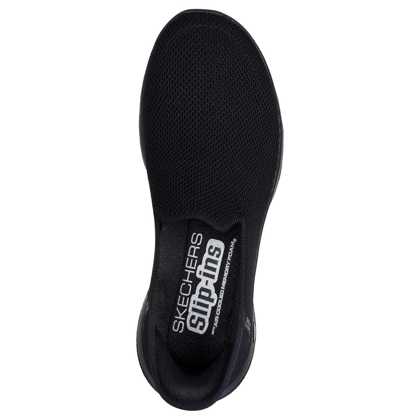 Black - Side - Skechers Womens-Ladies Go Walk Joy Slip-In Hands Free Trainers