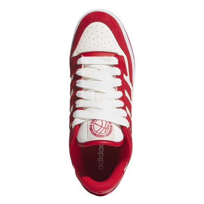 Collegiate Red - Lifestyle - Adidas Mens Rapid Court Leather Trainers