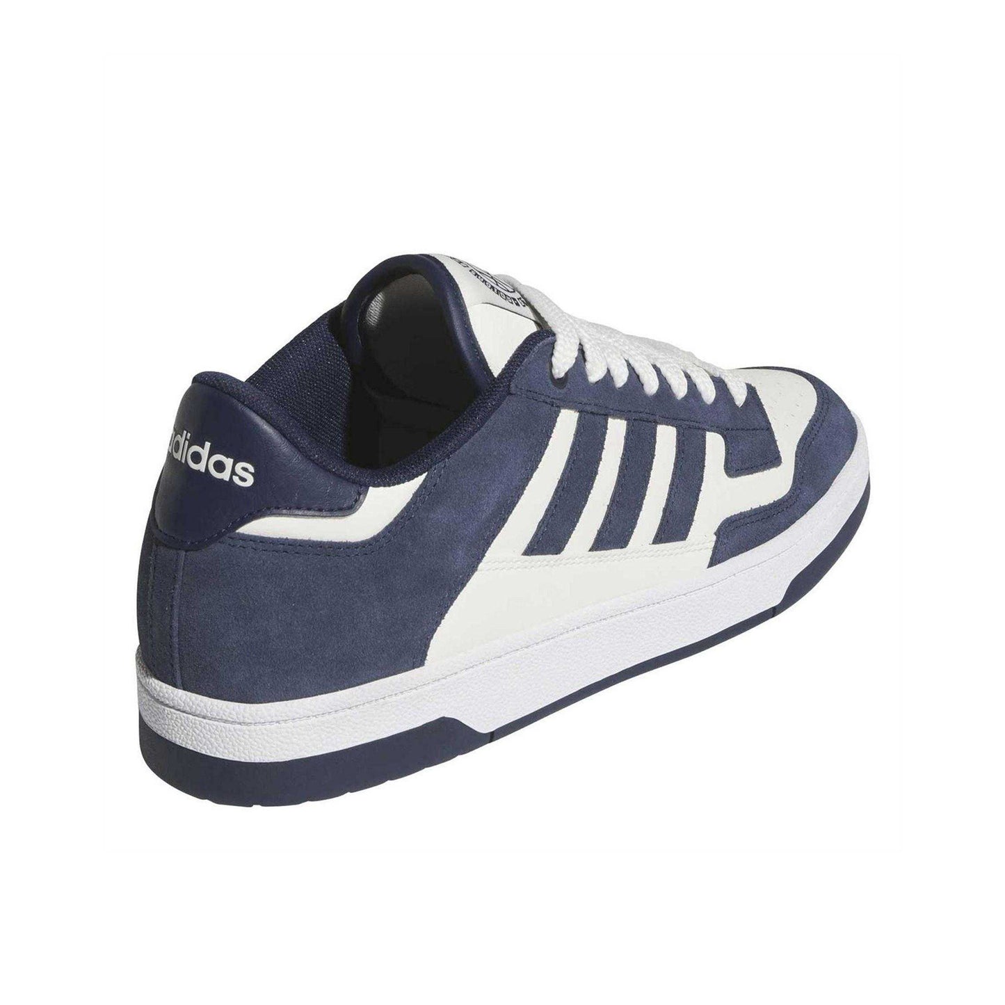 Night Indigo - Back - Adidas Mens Rapid Court Leather Trainers