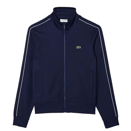 Blue - Front - Lacoste Mens Paris Pique Track Jacket
