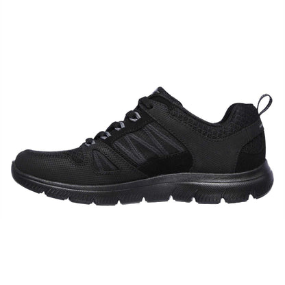Black - Back - Skechers Womens-Ladies Flex Advantage 4.0 Trainers