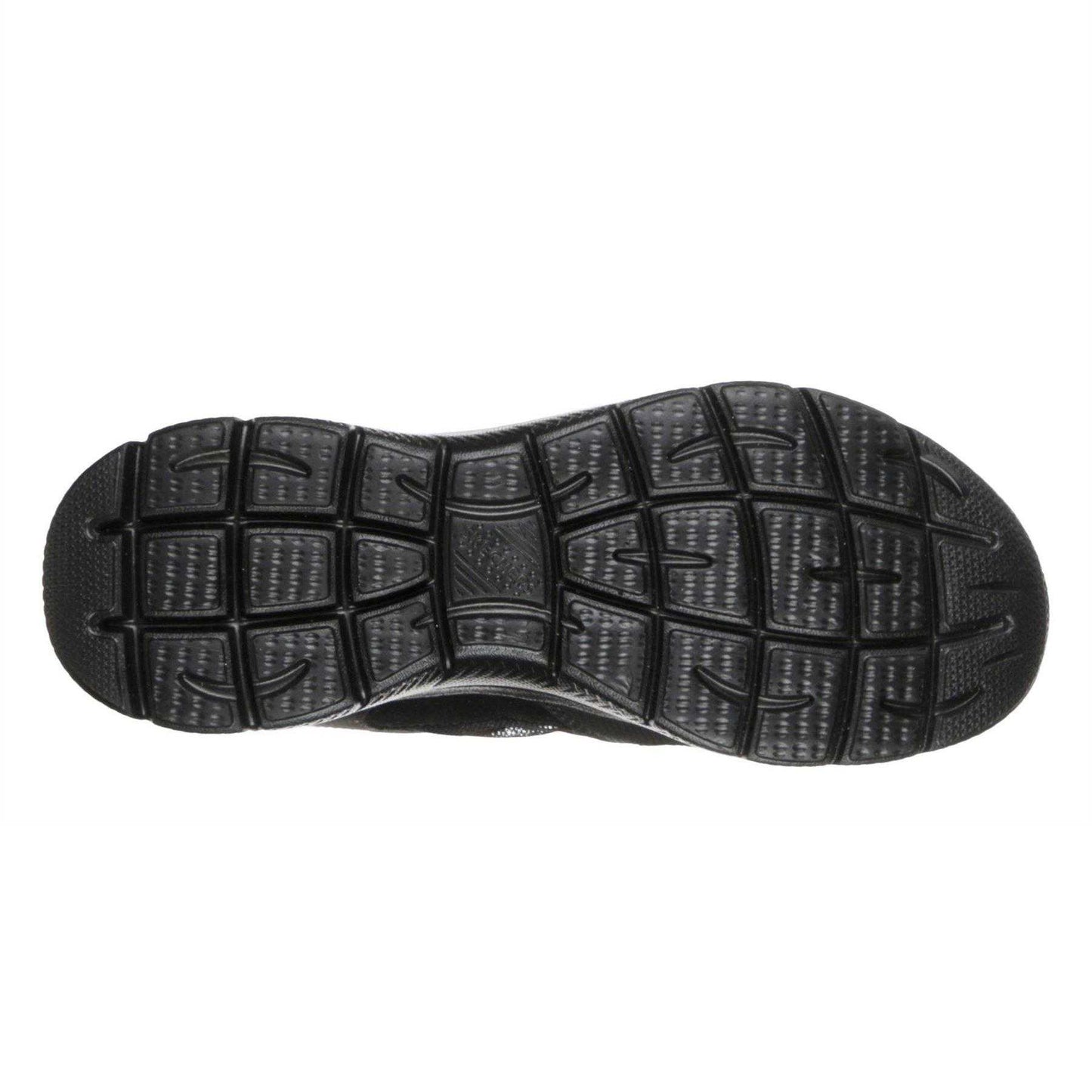Black - Lifestyle - Skechers Womens-Ladies Flex Advantage 4.0 Trainers