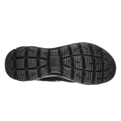 Black - Lifestyle - Skechers Womens-Ladies Flex Advantage 4.0 Trainers