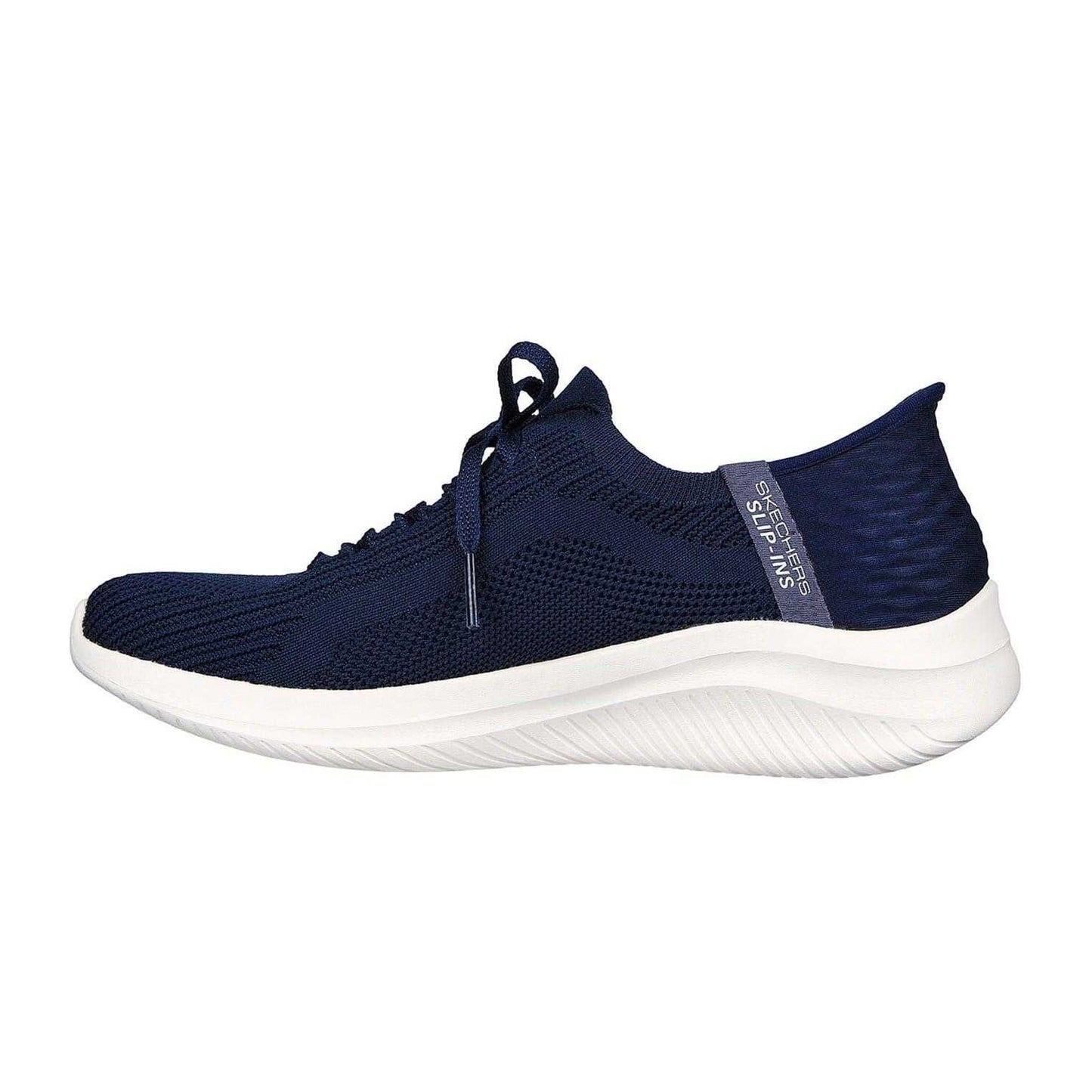 Navy - Back - Skechers Womens-Ladies Ultra Flex 3.0 - Brilliant Trainers