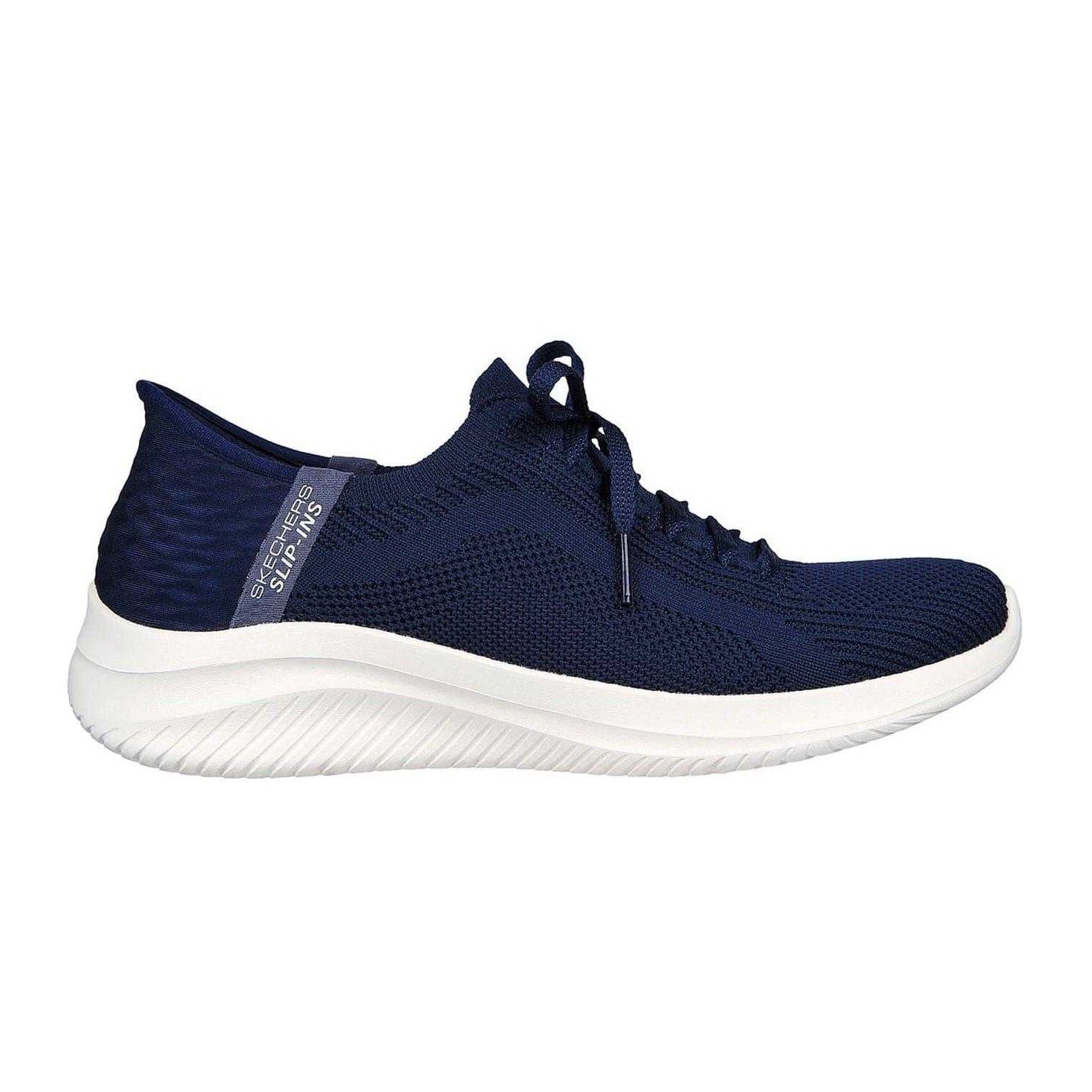 Navy - Front - Skechers Womens-Ladies Ultra Flex 3.0 - Brilliant Trainers