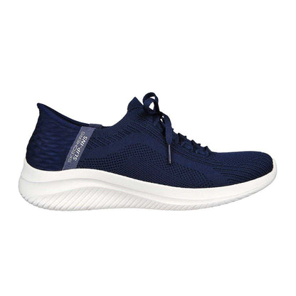 Navy - Front - Skechers Womens-Ladies Ultra Flex 3.0 - Brilliant Trainers