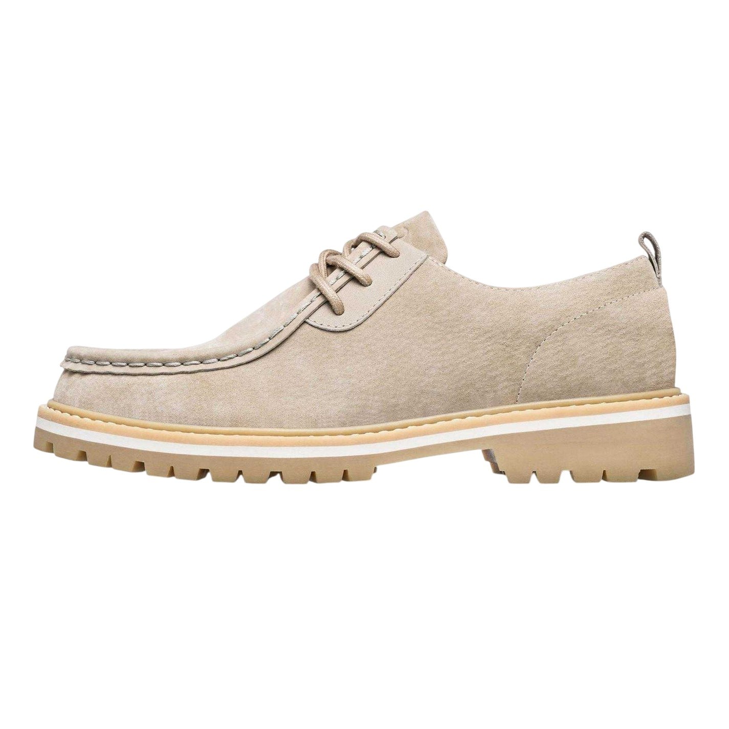 Safari - Back - CLAE Unisex Adult Leather Moc Toe Derby Shoes