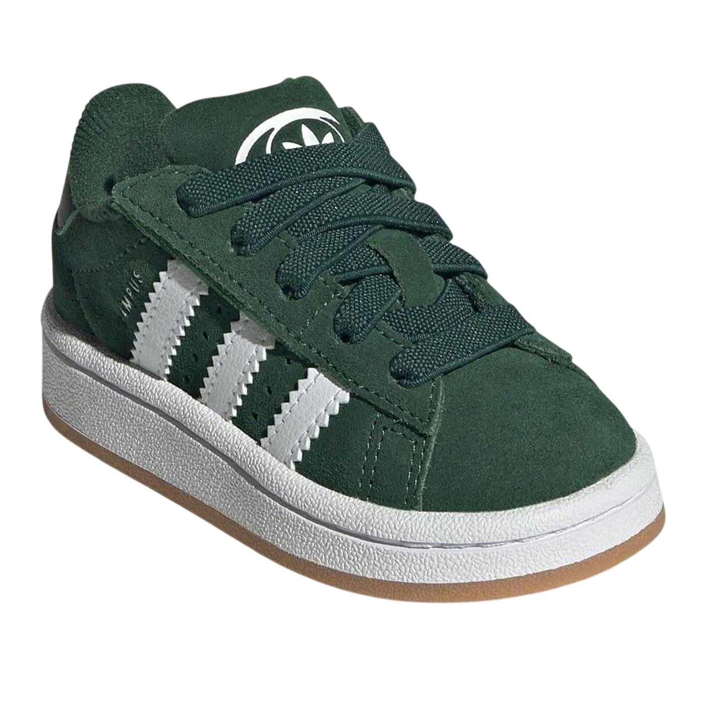 Green-White - Side - Campus Baby Campus 00s Suede Trainers