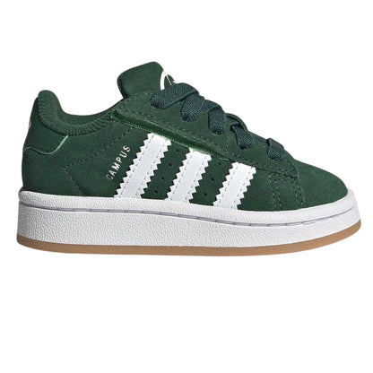 Green-White - Front - Campus Baby Campus 00s Suede Trainers