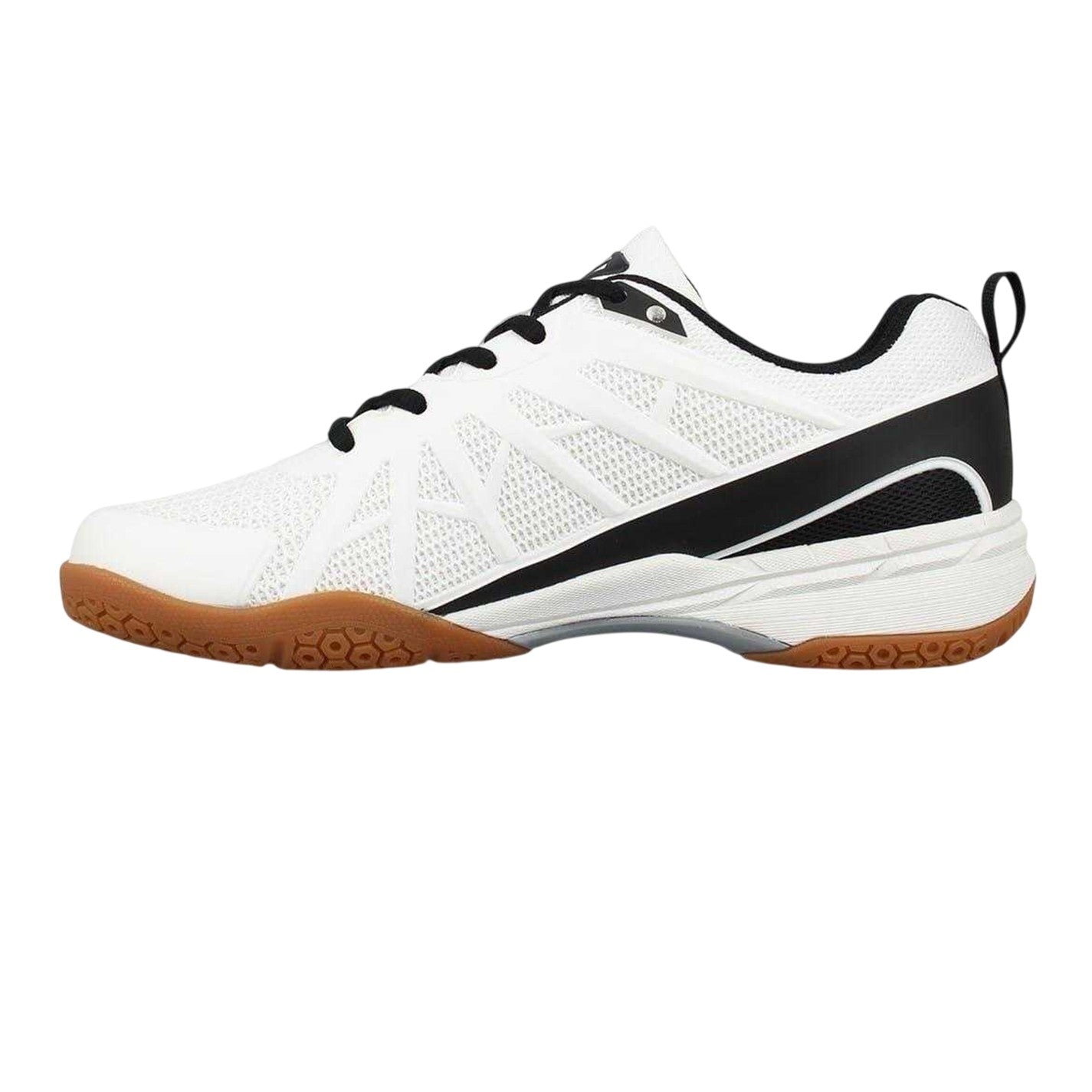 White - Side - Carlton Mens Airblade 2 Indoor Court Trainers