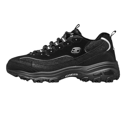 Black - Lifestyle - Skechers Womens-Ladies DLites 10 Chunky Sole Trainers