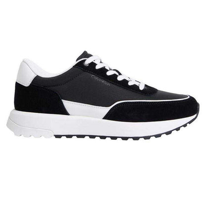 Black - Front - Calvin Klein Mens Lifestyle City Trainers