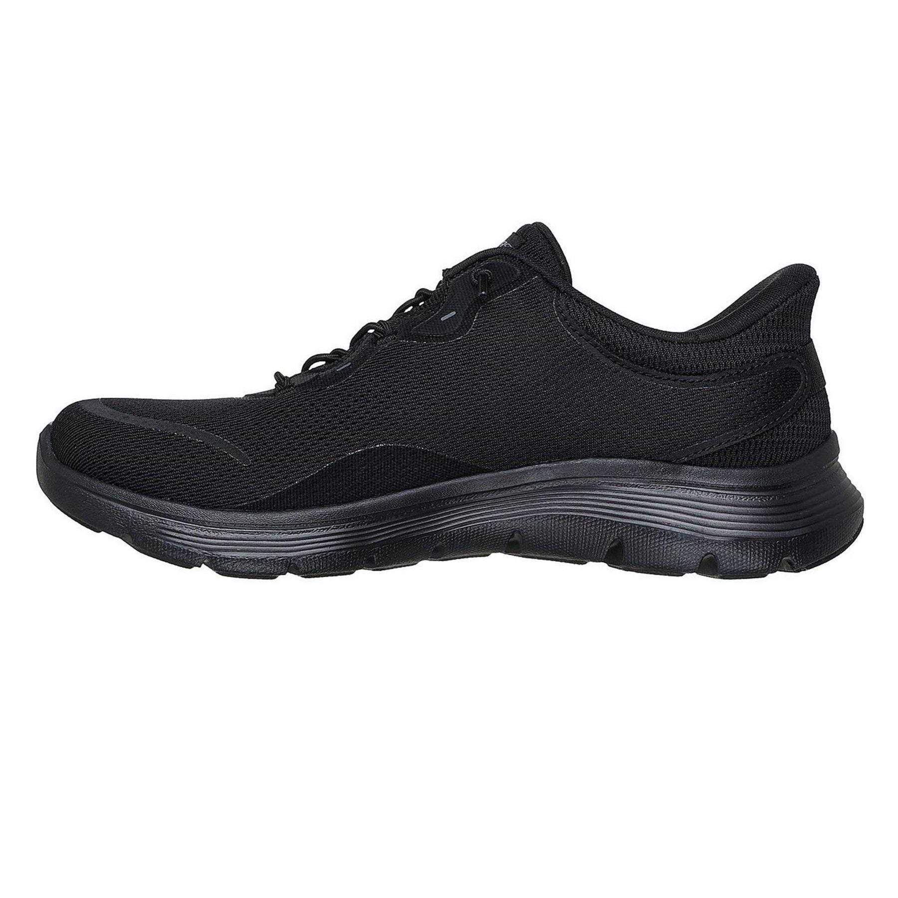 Black - Side - Skechers Womens-Ladies Appeal 5.0 Slip-on Trainers