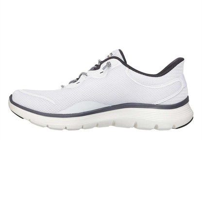 White - Side - Skechers Womens-Ladies Appeal 5.0 Slip-on Trainers