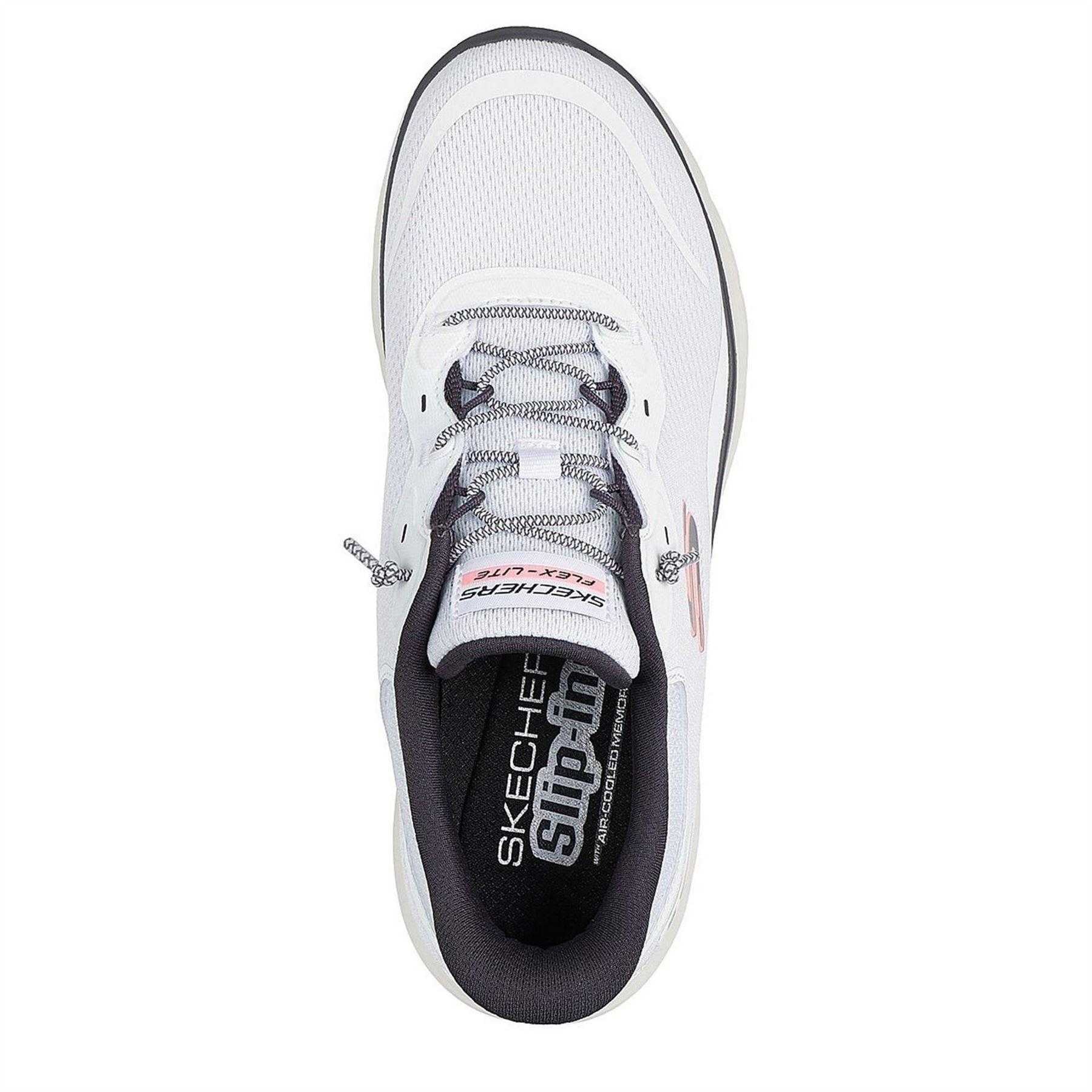 White - Lifestyle - Skechers Womens-Ladies Appeal 5.0 Slip-on Trainers