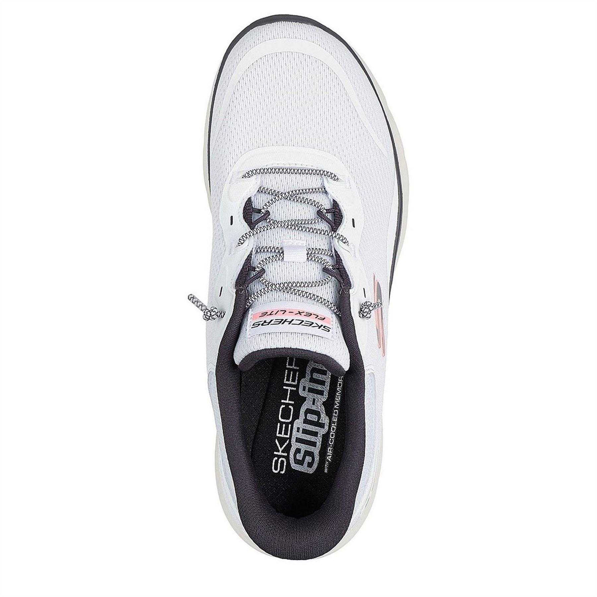 White - Lifestyle - Skechers Womens-Ladies Appeal 5.0 Slip-on Trainers