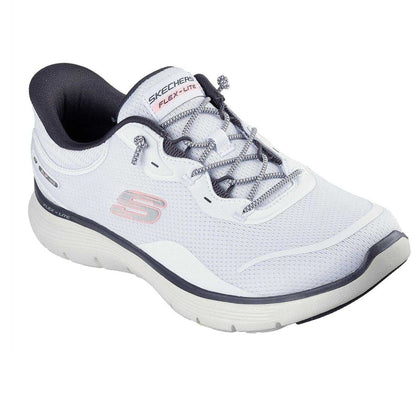 White - Pack Shot - Skechers Womens-Ladies Appeal 5.0 Slip-on Trainers