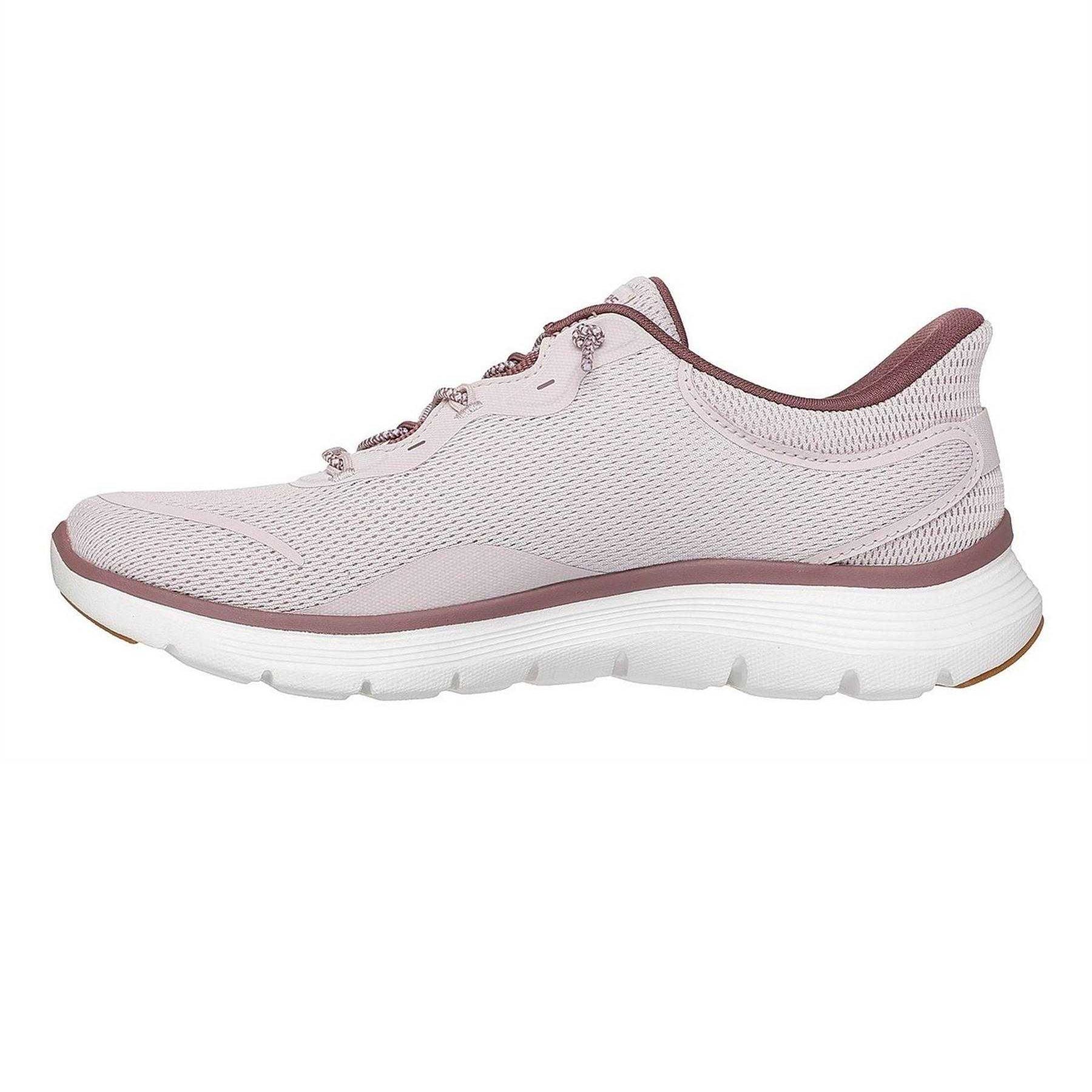 Light Mauve - Side - Skechers Womens-Ladies Appeal 5.0 Slip-on Trainers