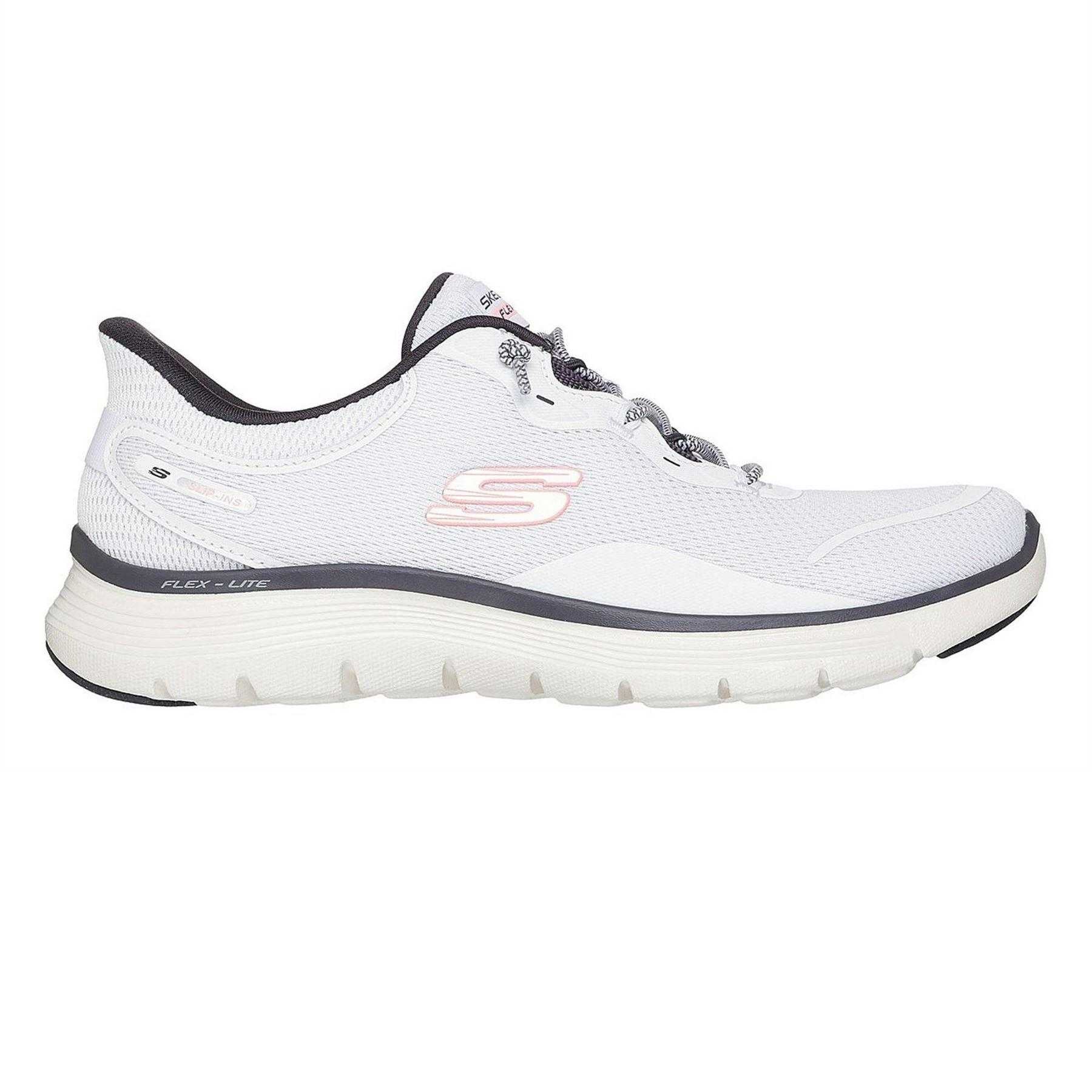 White - Front - Skechers Womens-Ladies Appeal 5.0 Slip-on Trainers