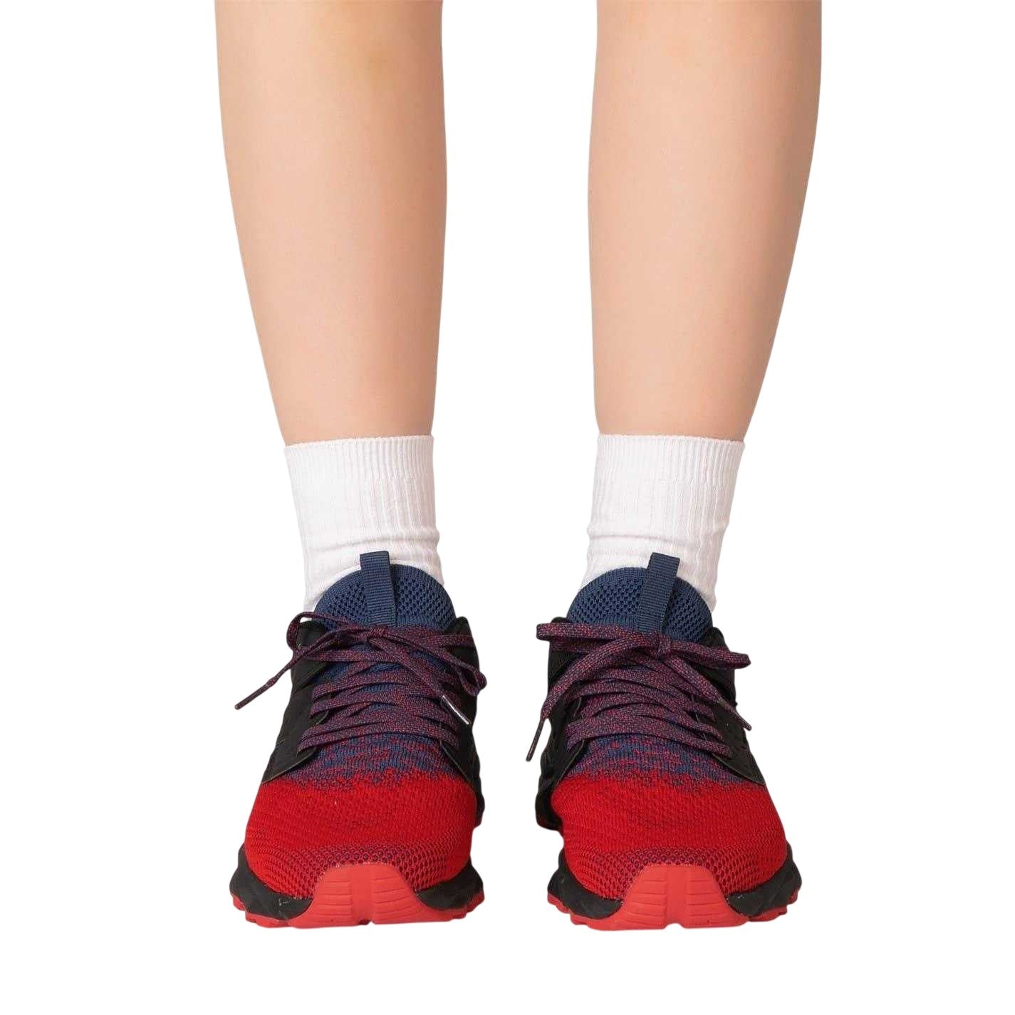 Black-Red - Lifestyle - Donnay Mens Mesh Running Trainers