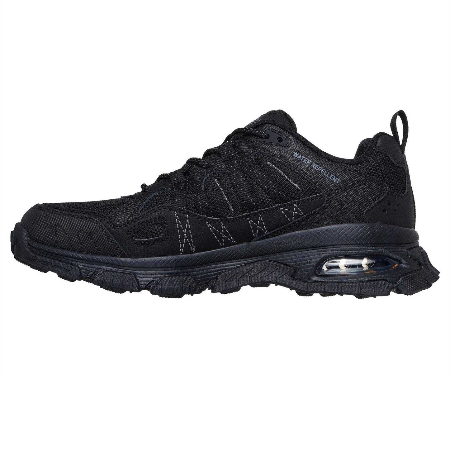 Black - Side - Skechers Mens Air Envoy Trainers