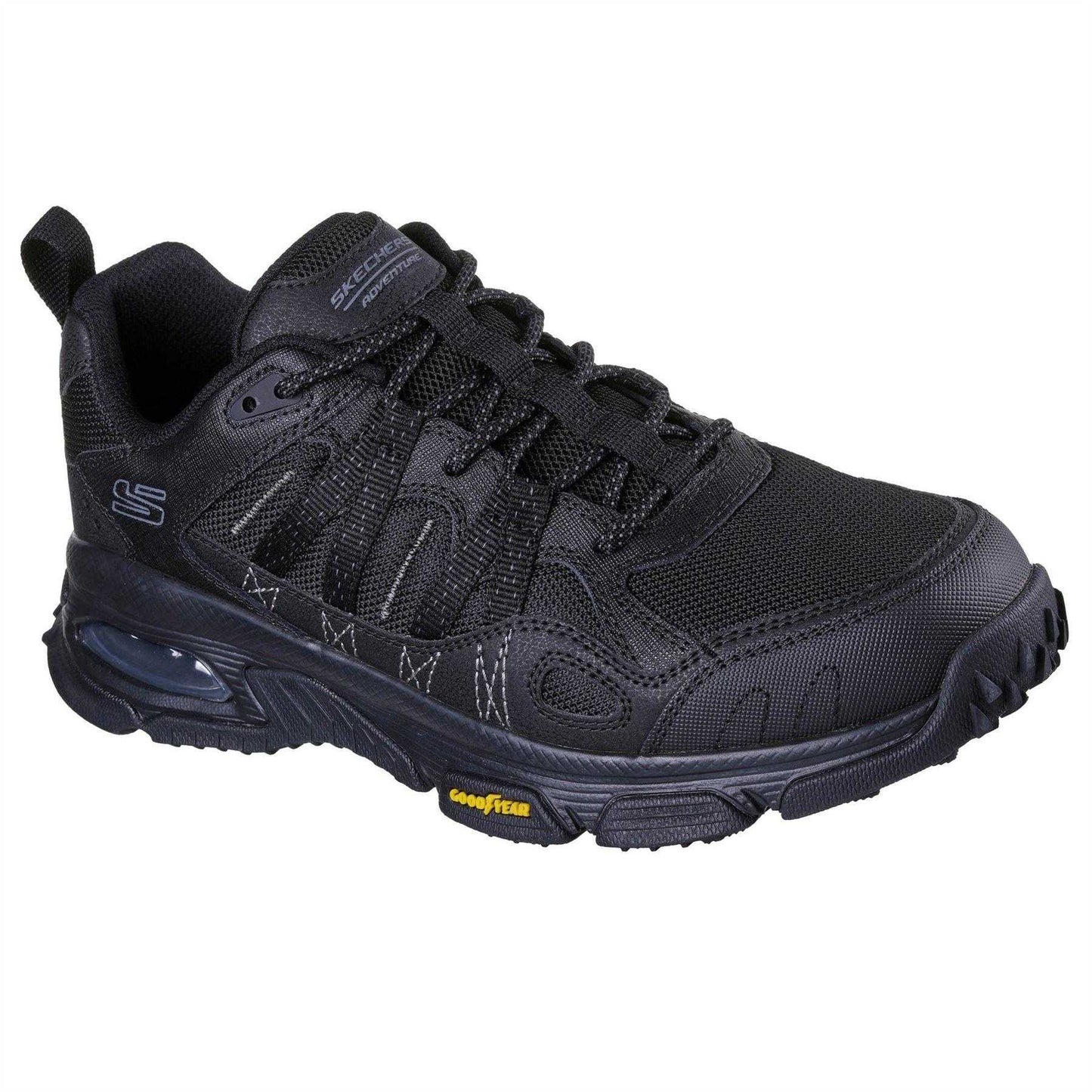 Black - Pack Shot - Skechers Mens Air Envoy Trainers
