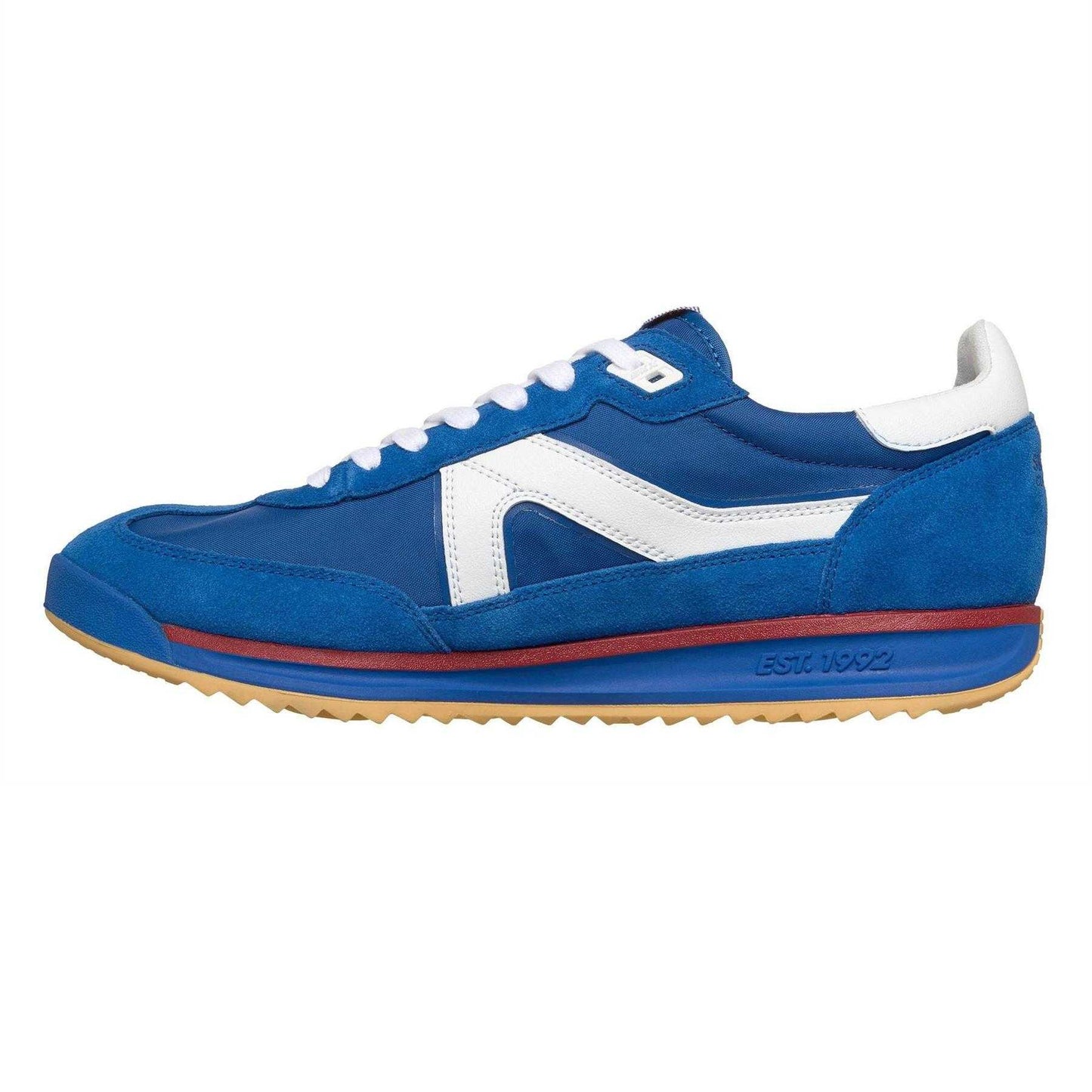 Blue - Side - Skechers Mens SKX 92 Leather Trainers