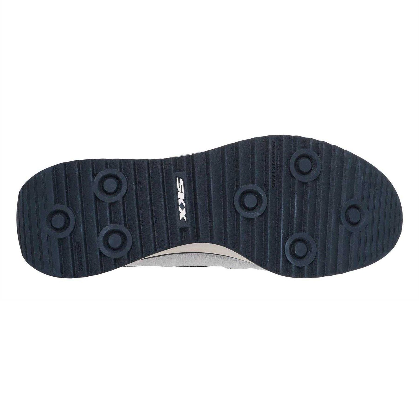 White-Black - Back - Skechers Mens SKX 92 Leather Trainers