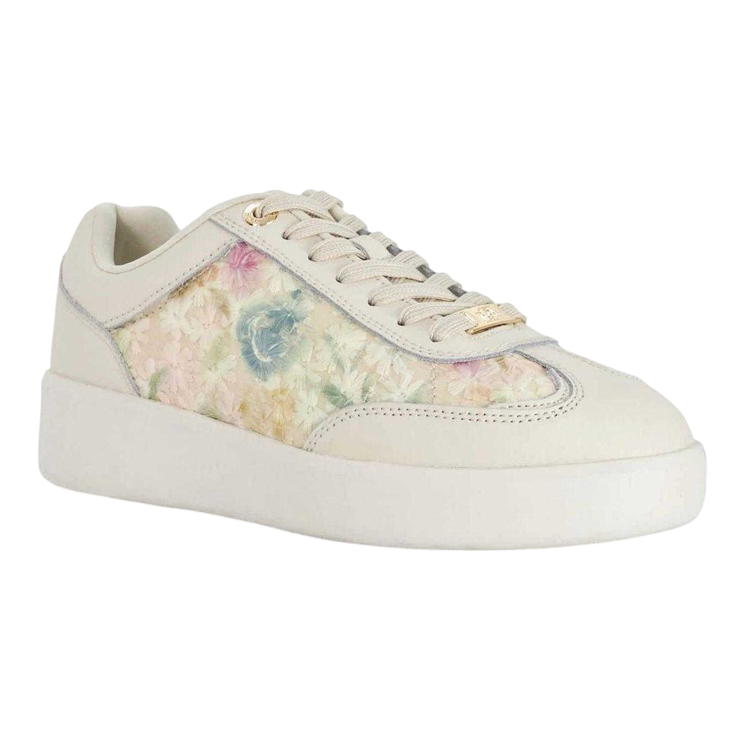 Multicoloured - Lifestyle - Dune London Womens-Ladies Enolas Floral Pattern Trainers