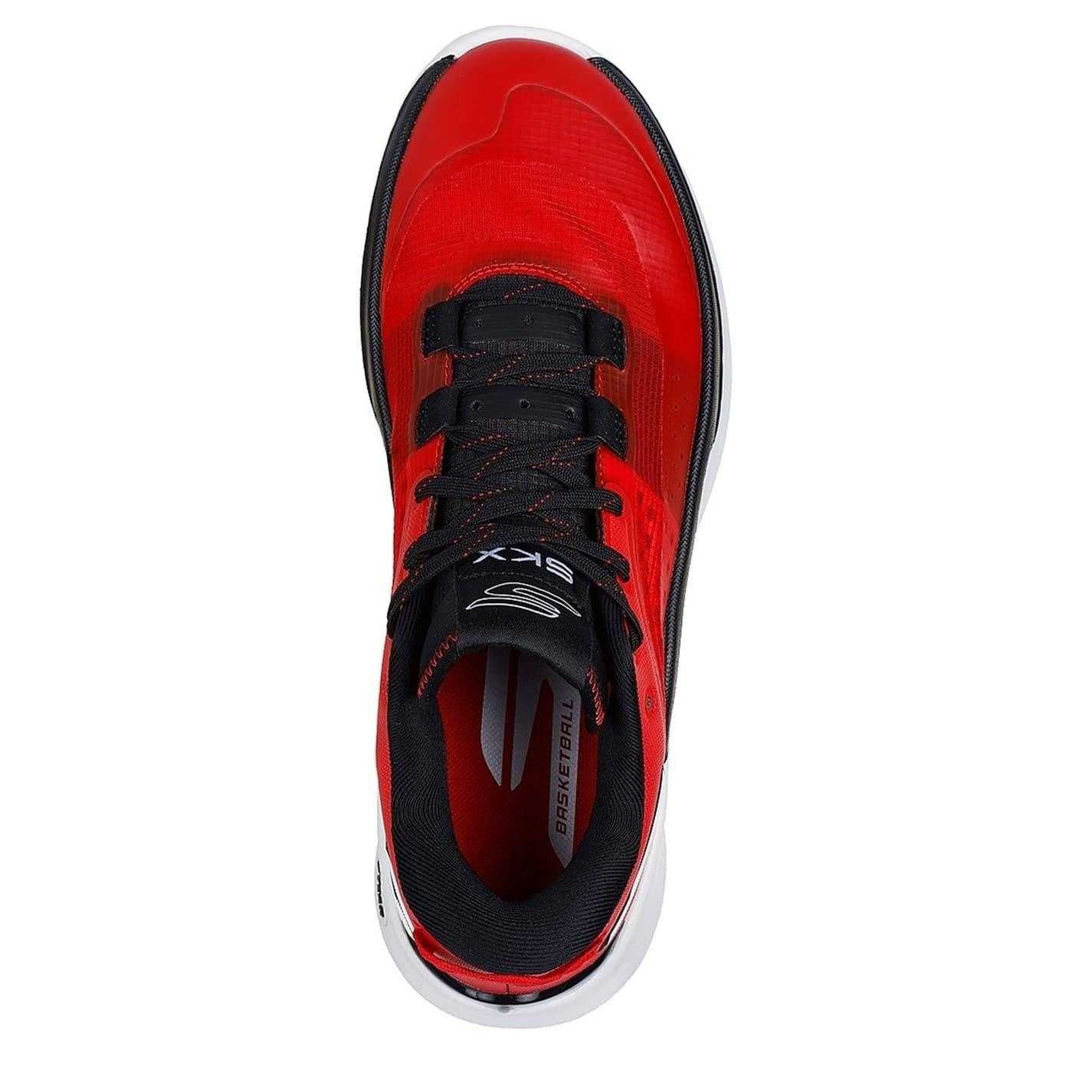 Red - Lifestyle - Skechers Mens SKX Resagrip Trainers