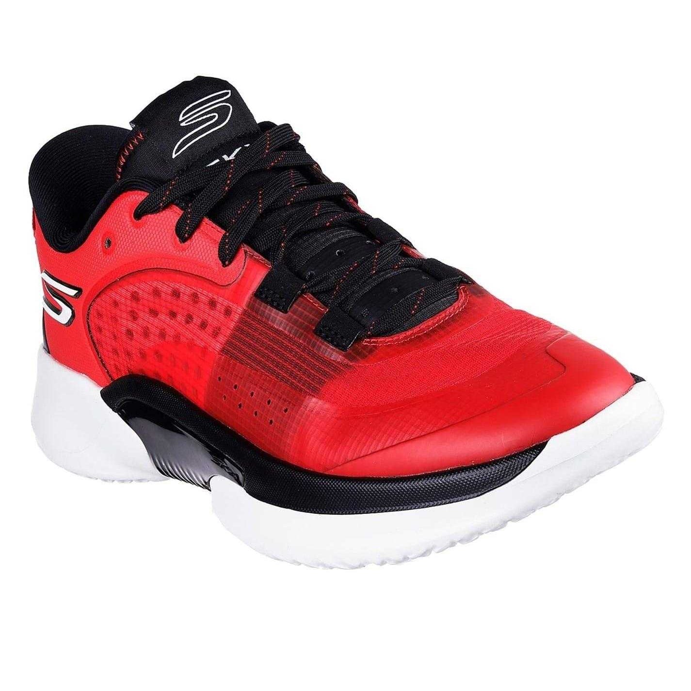Red - Pack Shot - Skechers Mens SKX Resagrip Trainers