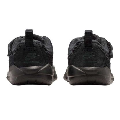 Black-Red - Back - Nike Childrens-Kids Air Jordan CMFT Era Suede Panel Trainers