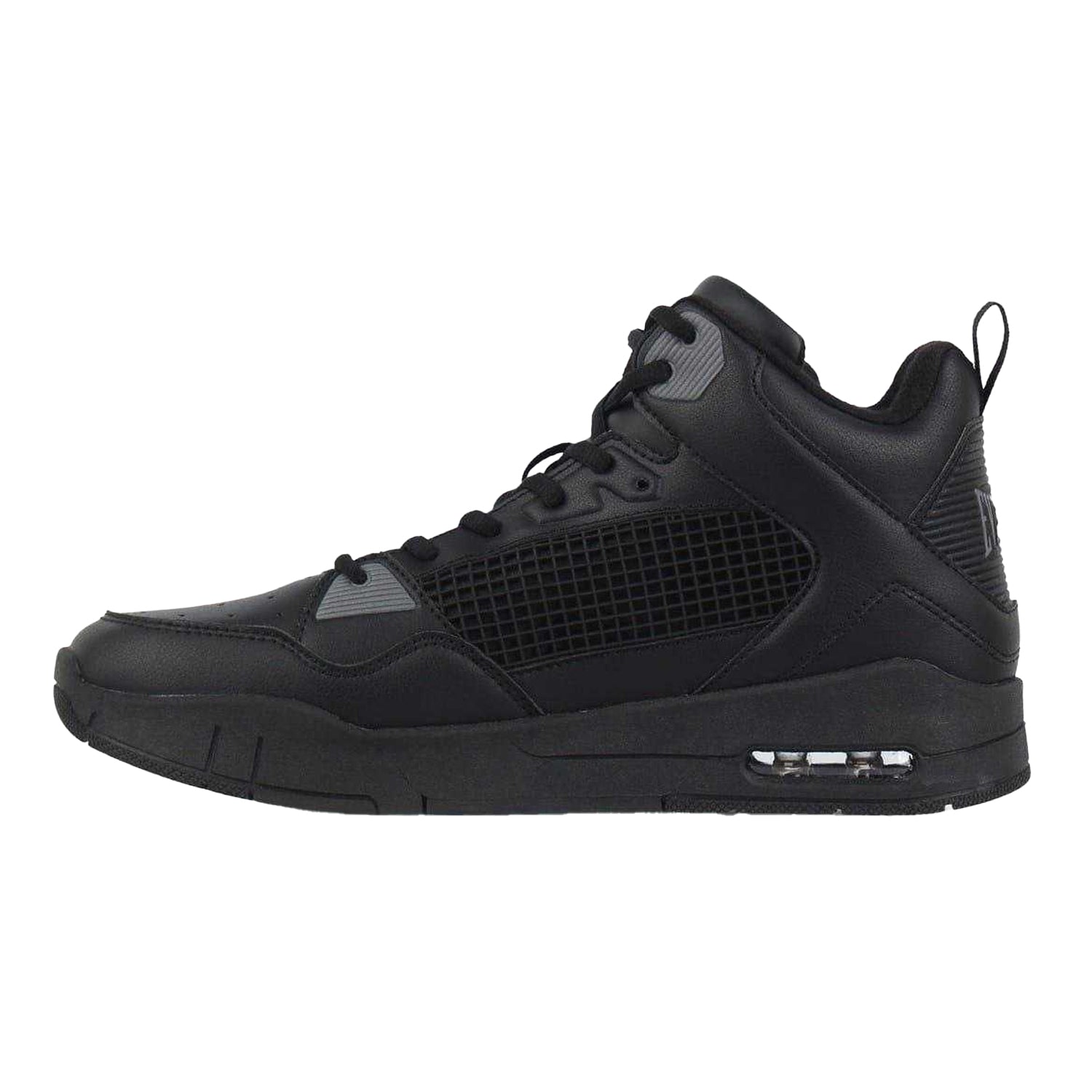 Black - Back - Everlast Mens Layup Trainers
