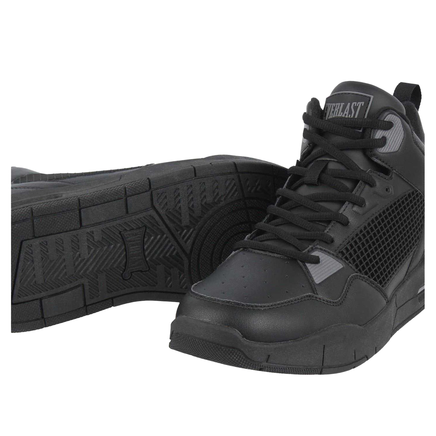 Black - Lifestyle - Everlast Mens Layup Trainers