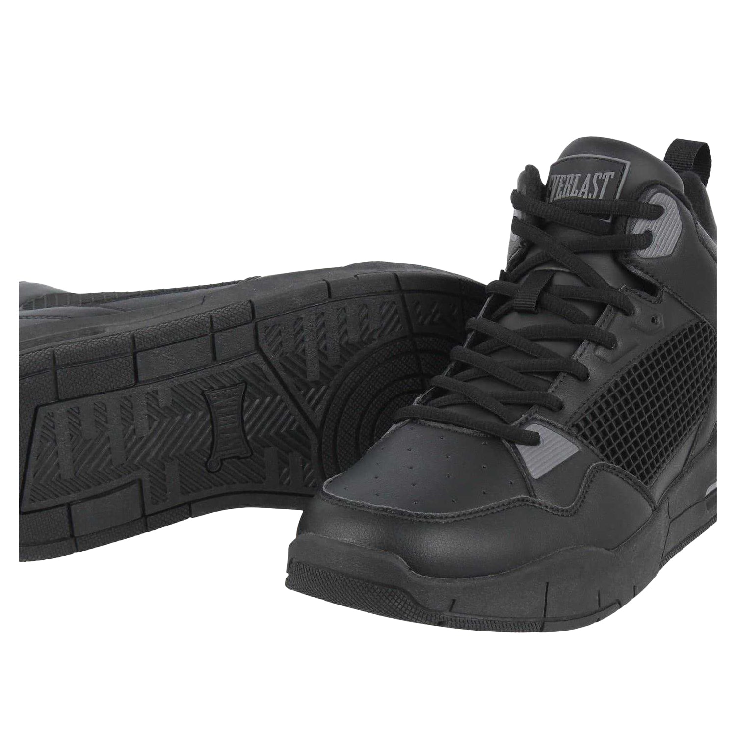 Black - Lifestyle - Everlast Mens Layup Trainers