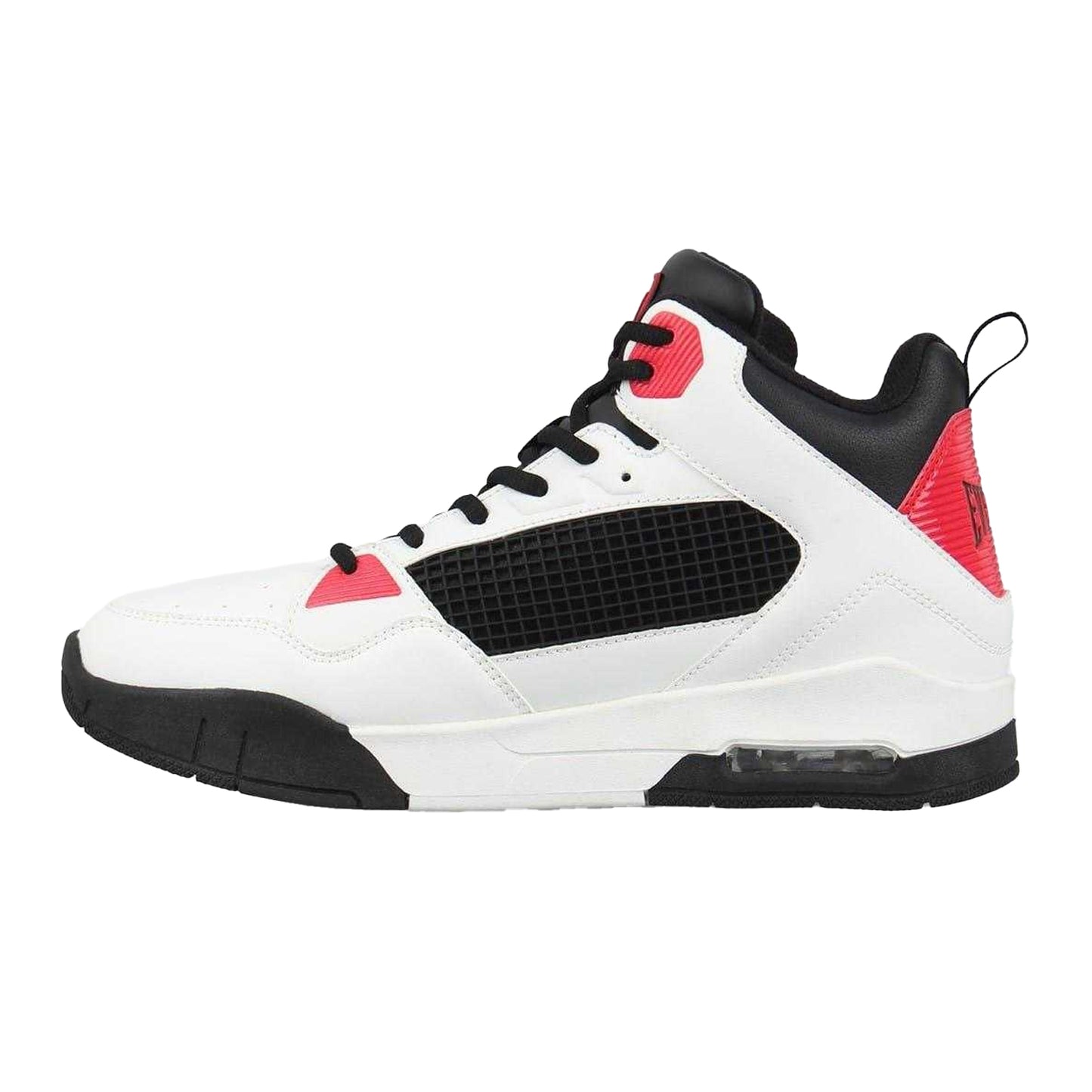 White-Black-Red - Back - Everlast Mens Layup Trainers