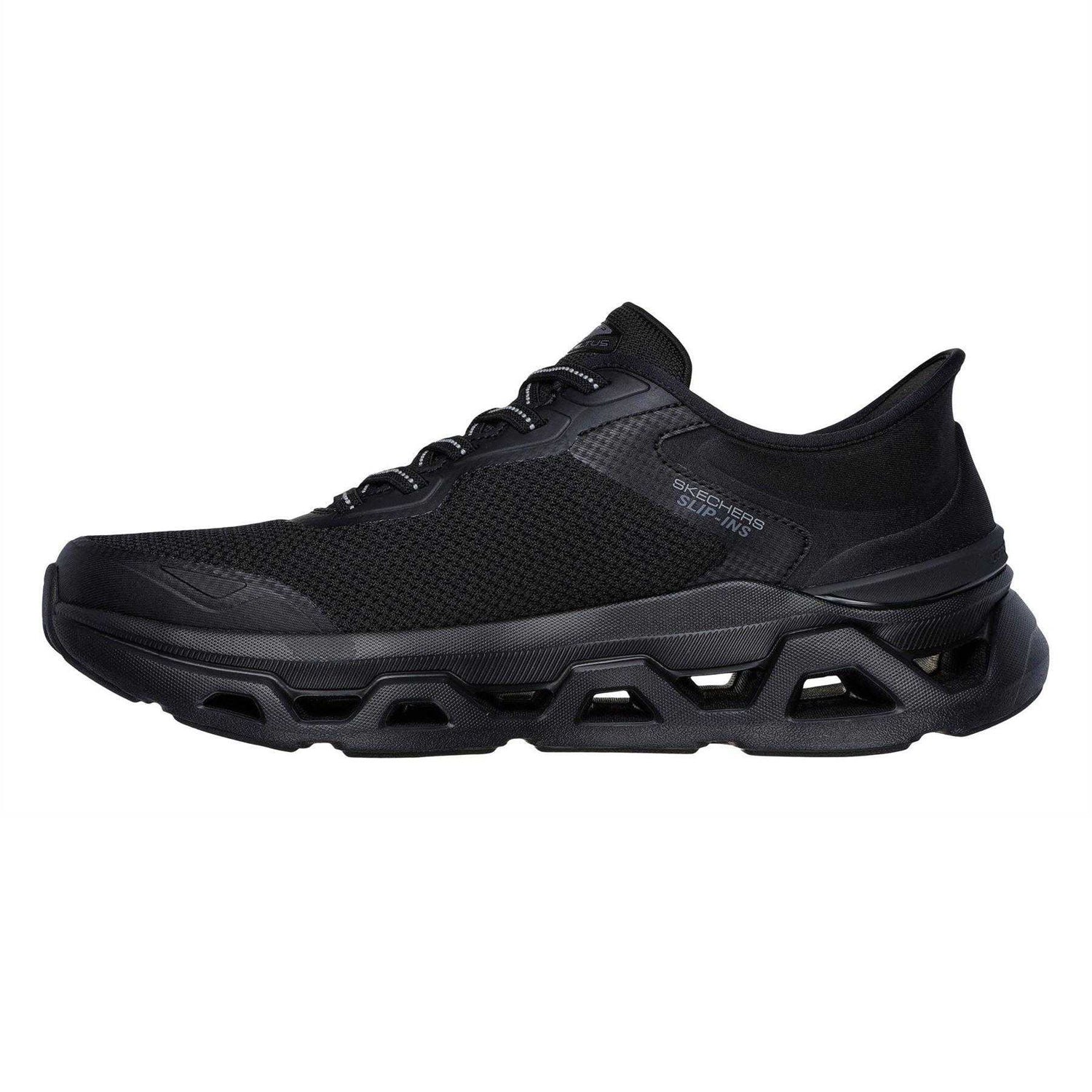 Triple Black - Back - Skechers Mens Slip-In Trainers