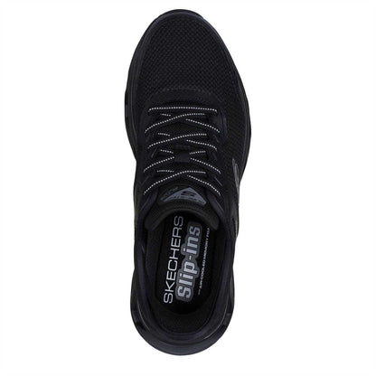 Triple Black - Side - Skechers Mens Slip-In Trainers