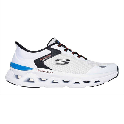 White - Front - Skechers Mens Slip-In Trainers