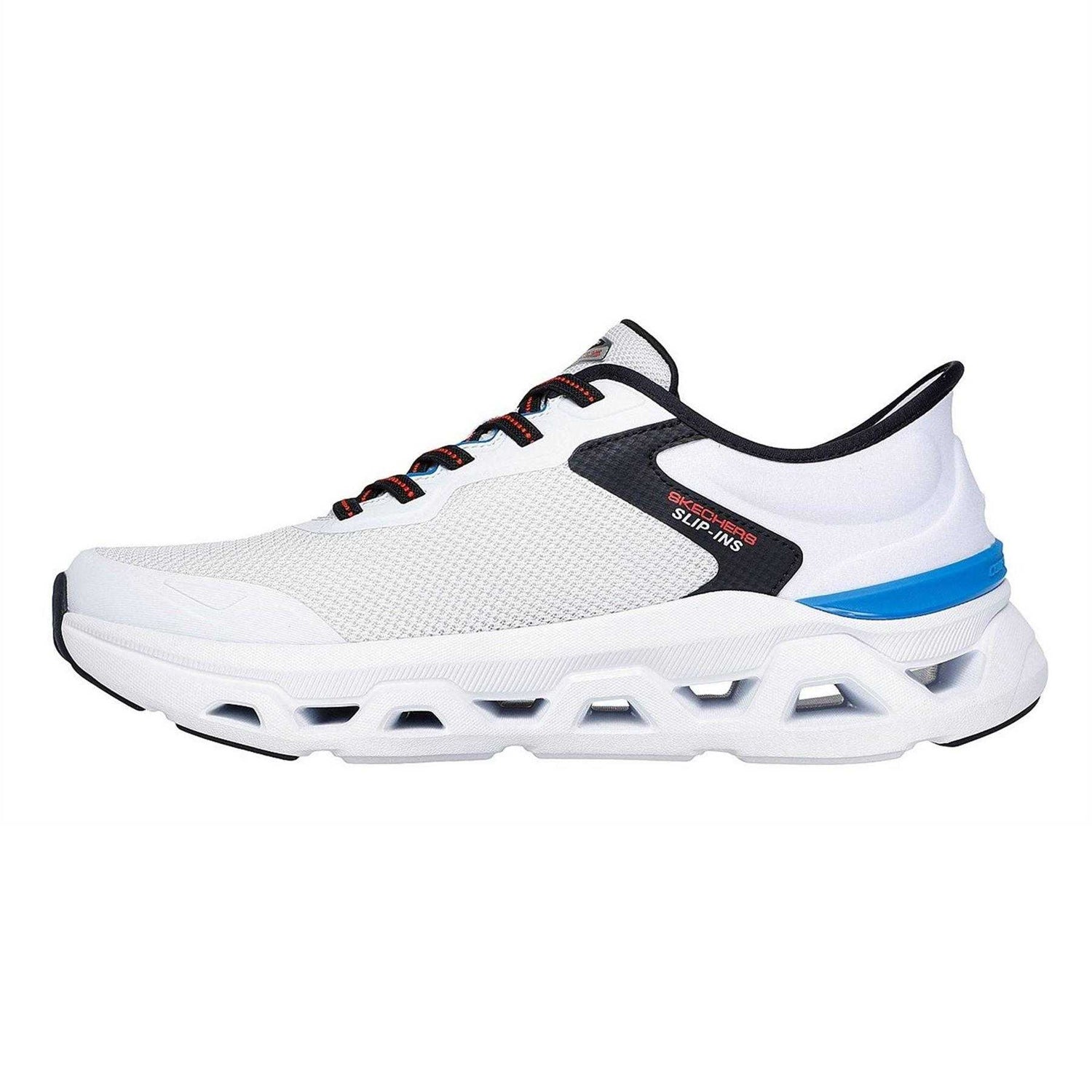 White - Back - Skechers Mens Slip-In Trainers