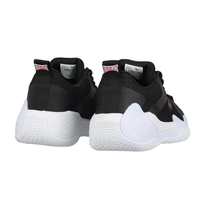 Black - Back - Everlast Mens Bb500 SN62 Leather Lace Up Trainers