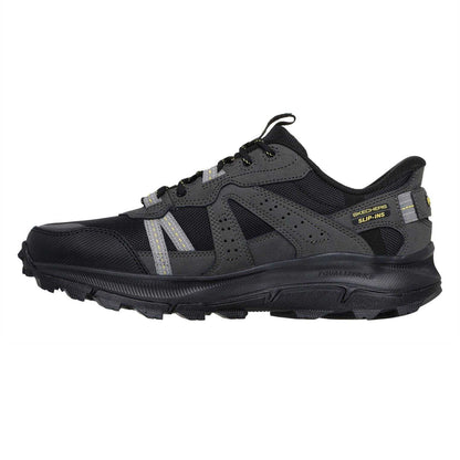 Black - Back - Skechers Mens Equaliser 5.0 Trail Harvester Slip-on Trainers