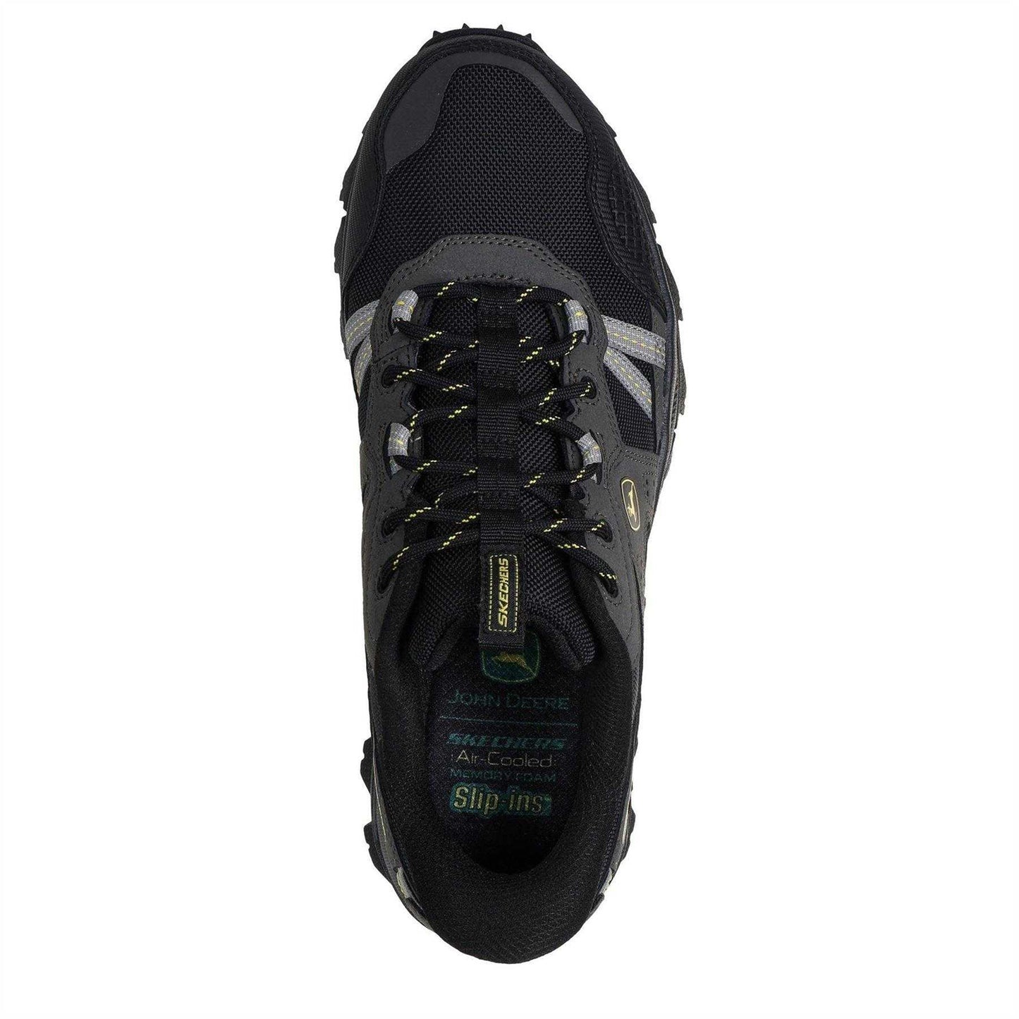 Black - Side - Skechers Mens Equaliser 5.0 Trail Harvester Slip-on Trainers